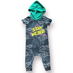 Rags “stay weird” romper
